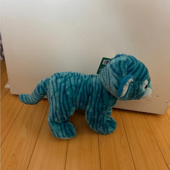 *Blue Plush Tiger Toy - Picture 2 of 6